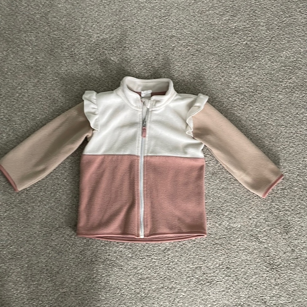 Color block fleece
